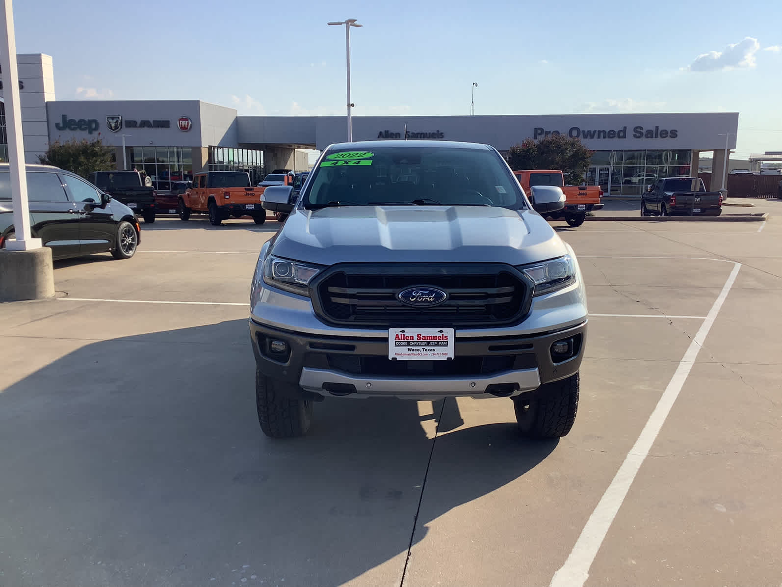 Used Car 2022 Ford Ranger  Lariat For Sale Under $40,000 In Waco, Texas