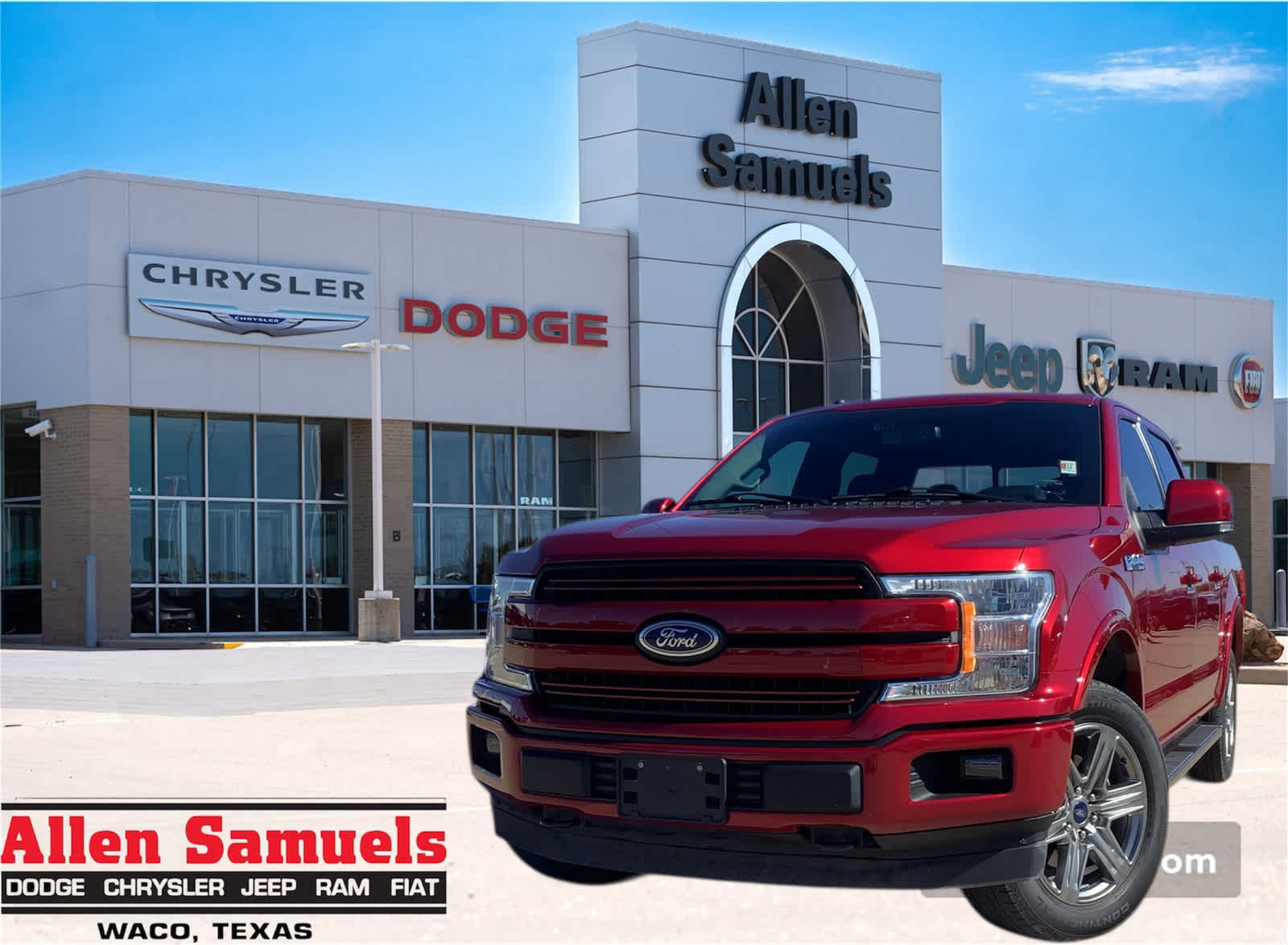 Used Car 2018 Ford F-150  Lariat For Sale Under $35,000 In Waco, Texas