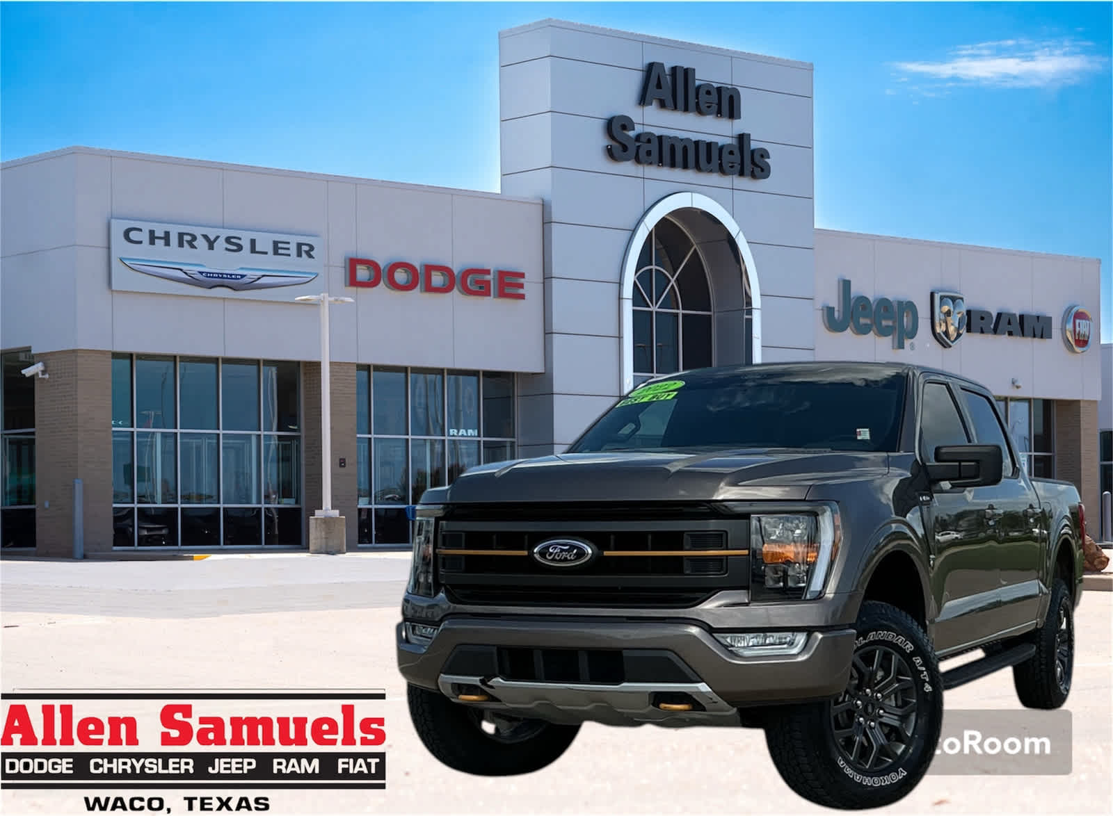 Used Car 2022 Ford F-150  Tremor For Sale Under $50,000 In Waco, Texas