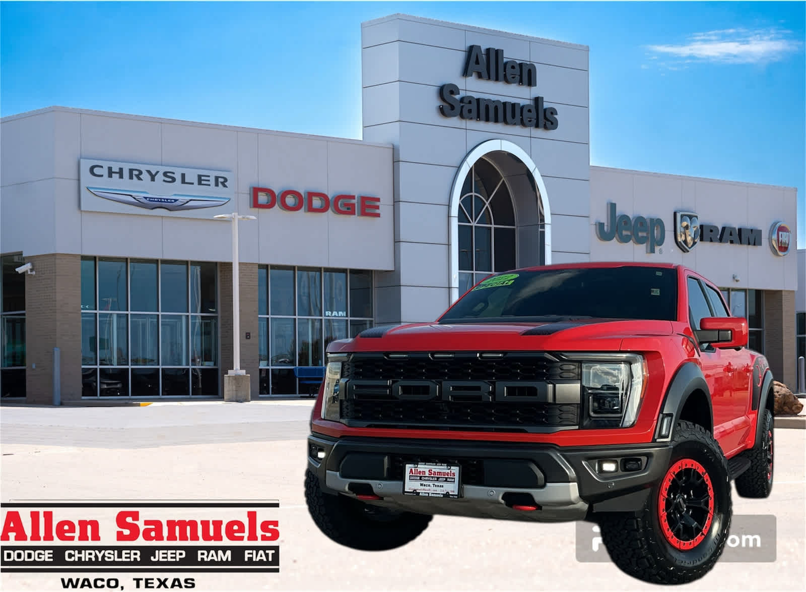 Used Car 2022 Ford F-150  Raptor For Sale Under $70,000 In Waco, Texas