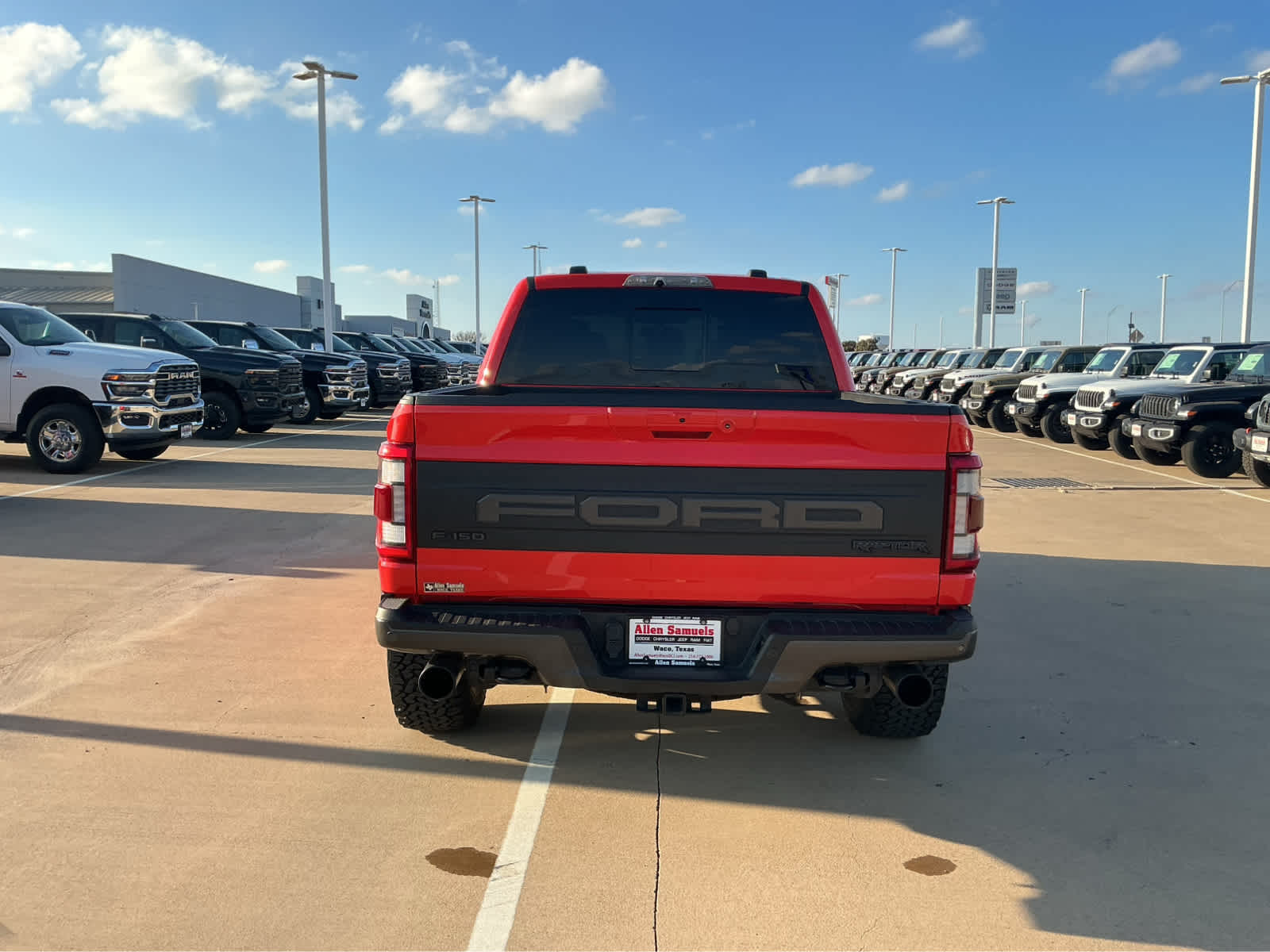 Used Car 2022 Ford F-150  Raptor For Sale Under $70,000 In Waco, Texas