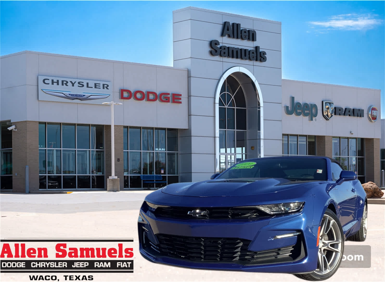 Used Car 2020 Chevrolet Camaro  2ss For Sale Under $35,000 In Waco, Texas