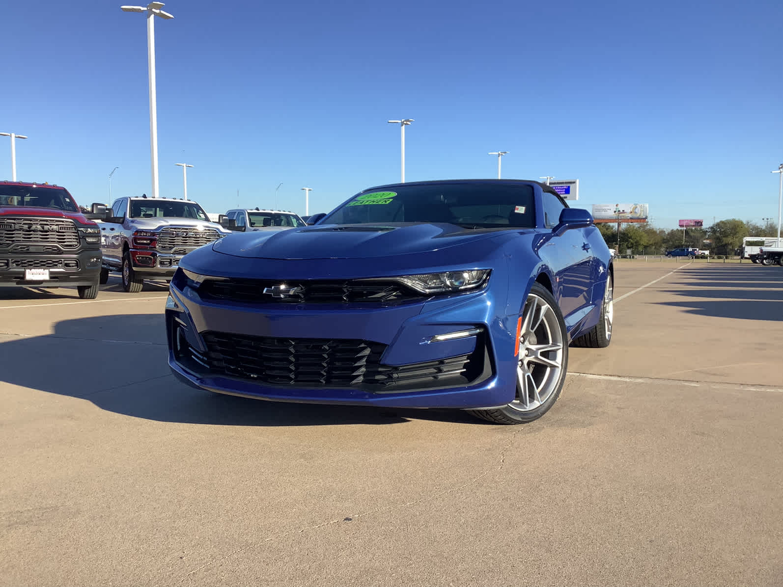 Used Car 2020 Chevrolet Camaro  2ss For Sale Under $35,000 In Waco, Texas