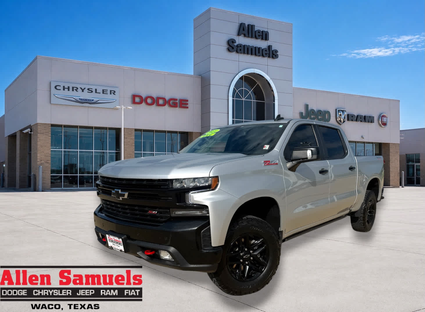 Used Car 2021 Chevrolet Silverado 1500  Lt Trail Boss For Sale Under $40,000 In Waco, Texas