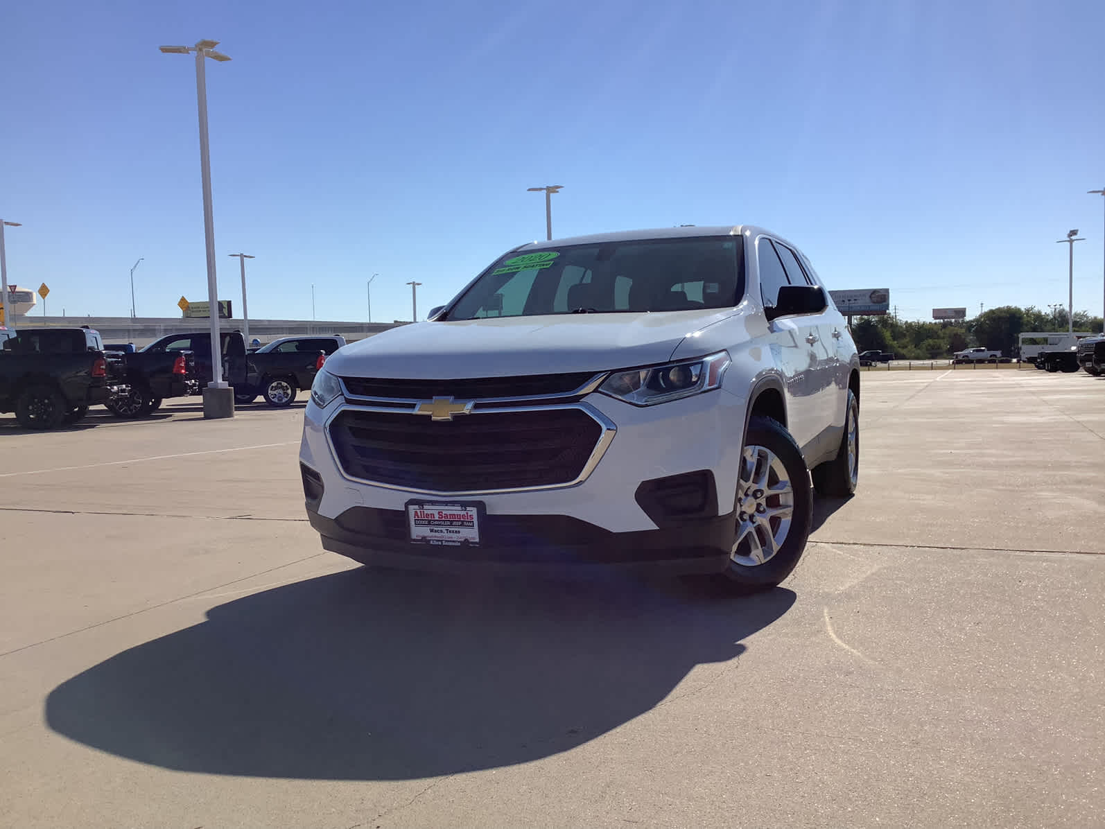 Used Car 2020 Chevrolet Traverse  Ls For Sale Under $20,000 In Waco, Texas