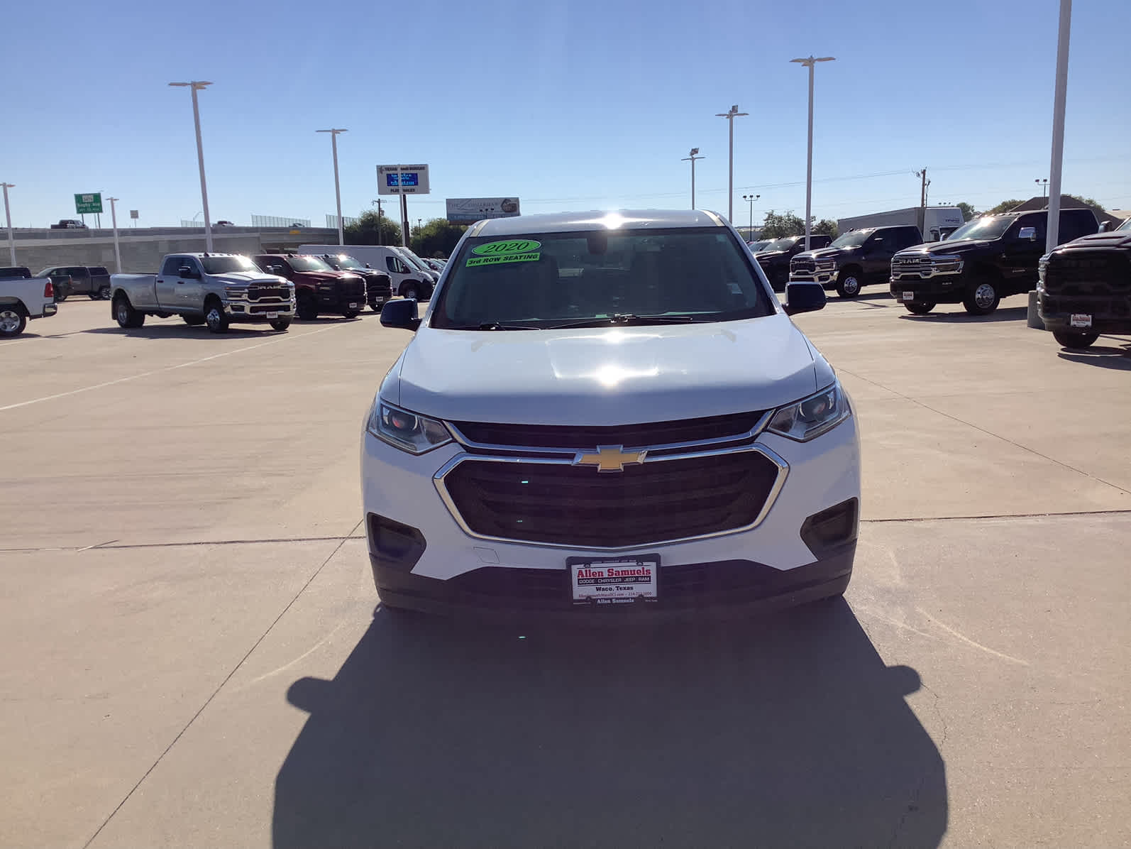 Used Car 2020 Chevrolet Traverse  Ls For Sale Under $20,000 In Waco, Texas