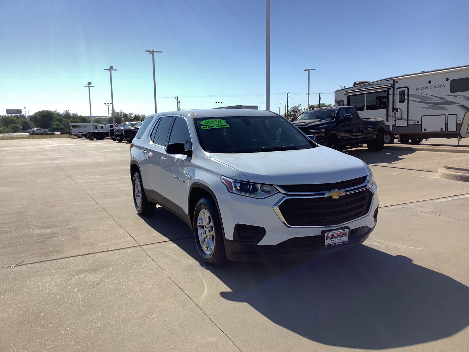 Used Car 2020 Chevrolet Traverse  Ls For Sale Under $20,000 In Waco, Texas