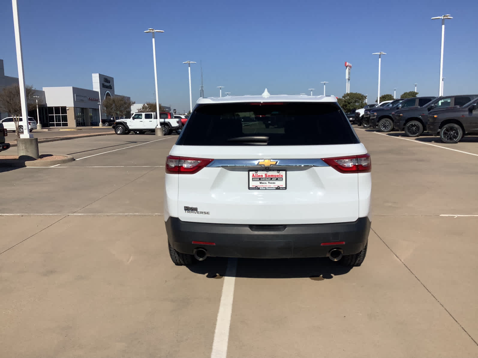 Used Car 2020 Chevrolet Traverse  Ls For Sale Under $20,000 In Waco, Texas