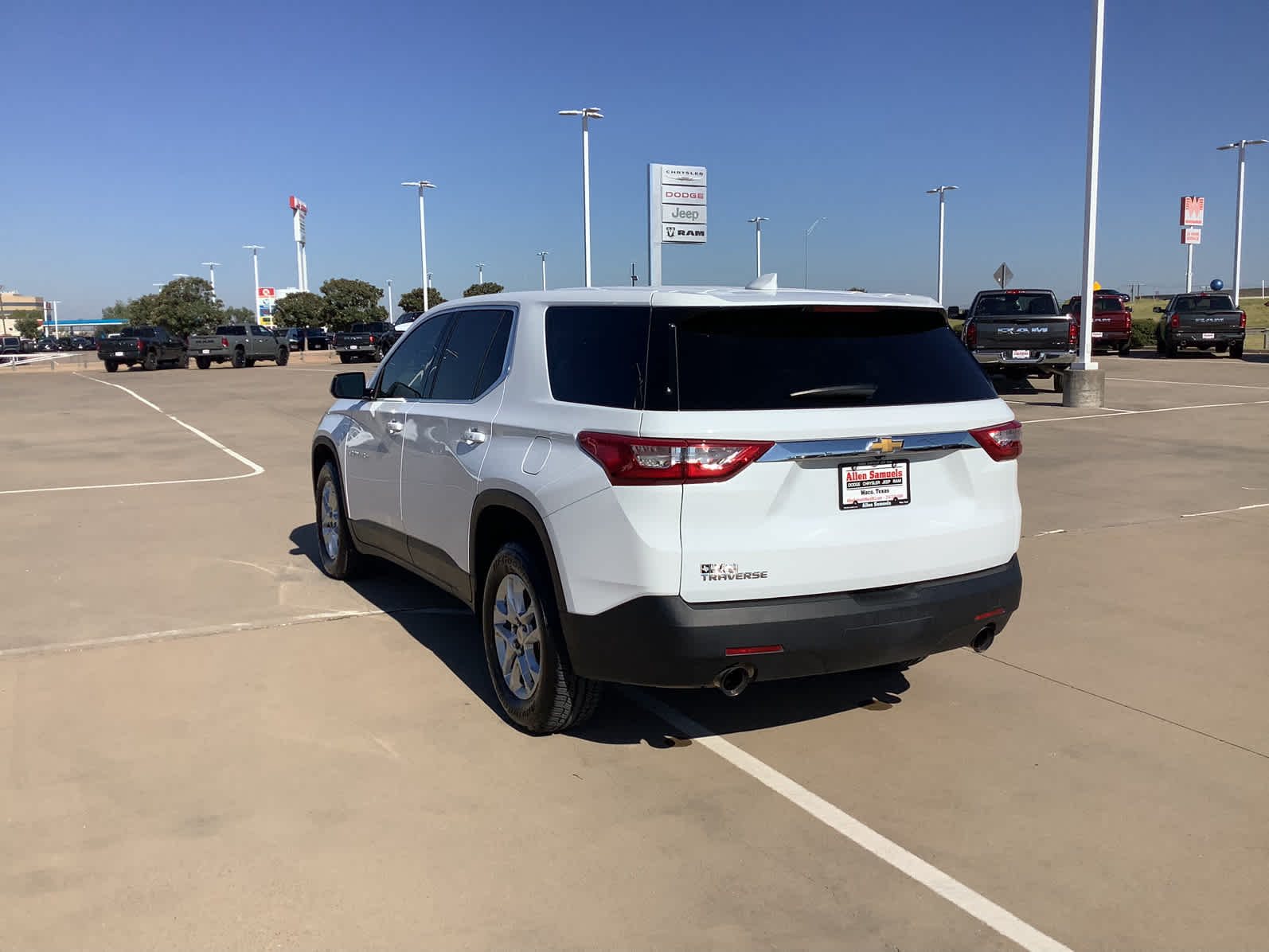 Used Car 2020 Chevrolet Traverse  Ls For Sale Under $20,000 In Waco, Texas