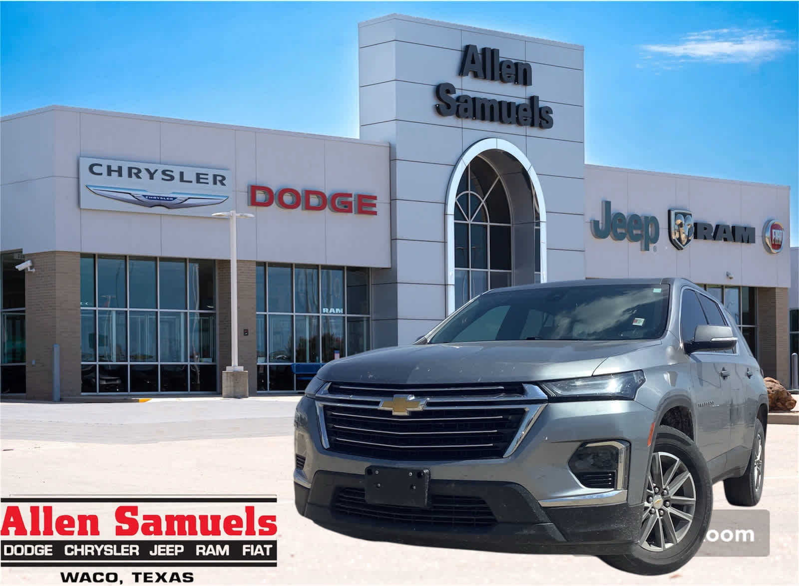 Used Car 2023 Chevrolet Traverse  Lt Leather For Sale Under $35,000 In Waco, Texas