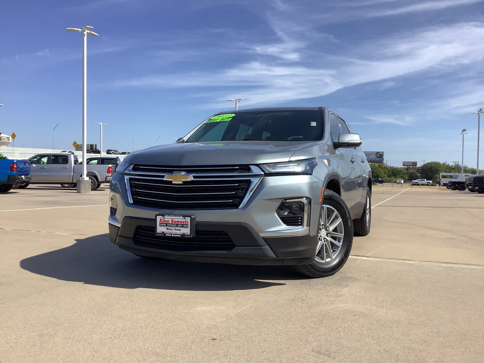 Used Car 2023 Chevrolet Traverse  Lt Leather For Sale Under $35,000 In Waco, Texas