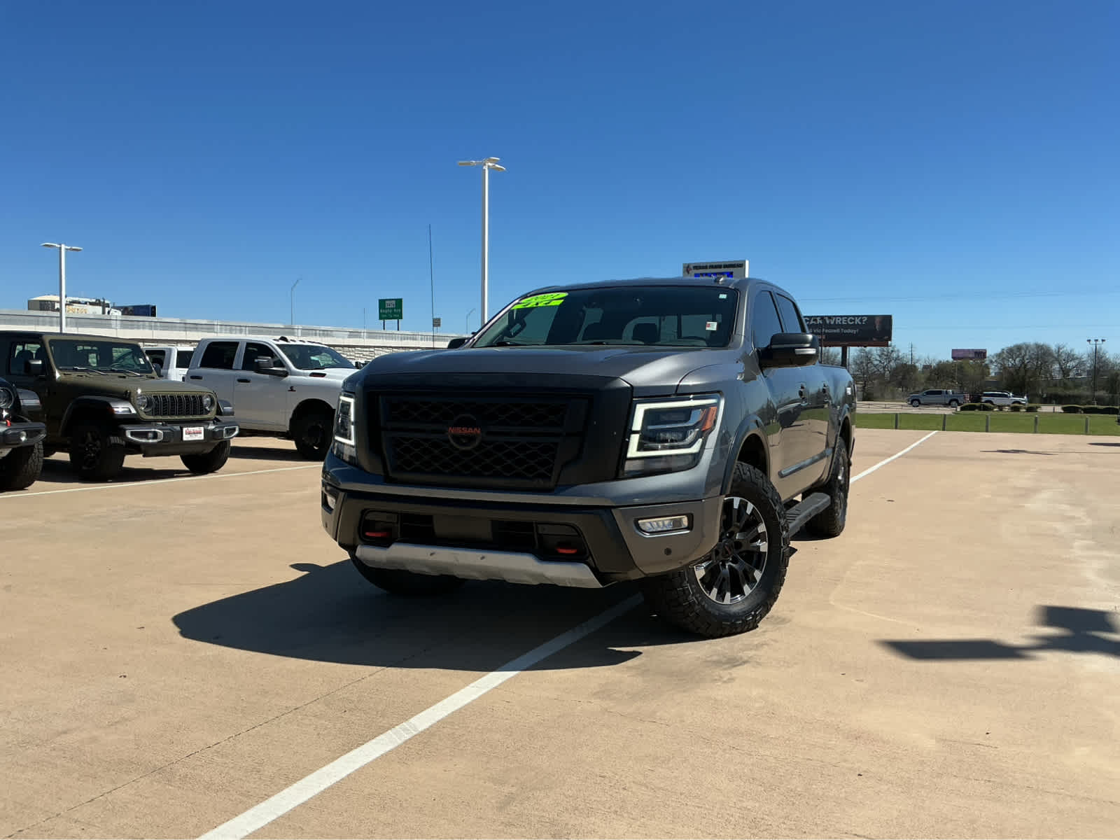 used 2021 Nissan Titan car, priced at $38,880