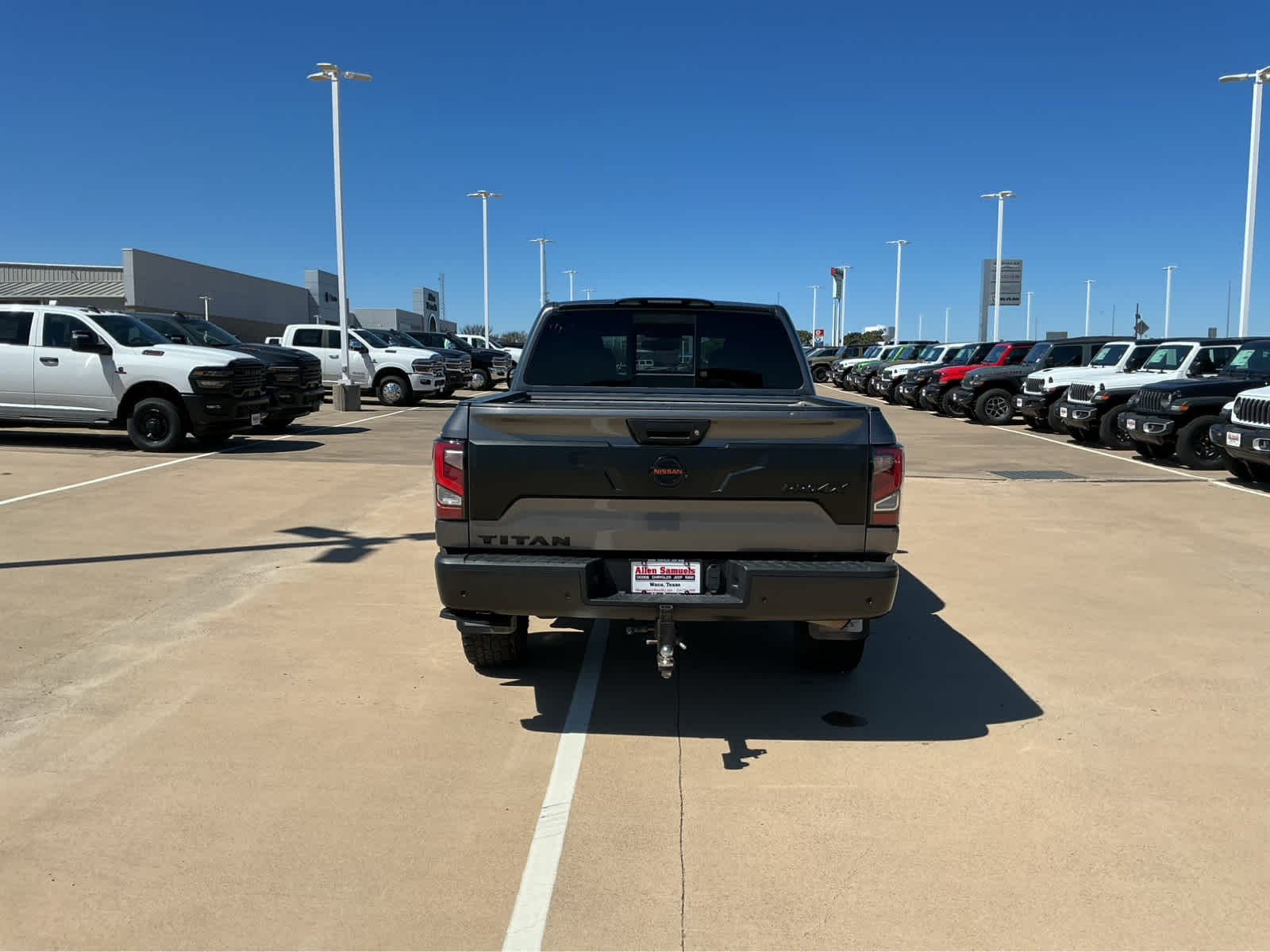 used 2021 Nissan Titan car, priced at $38,880