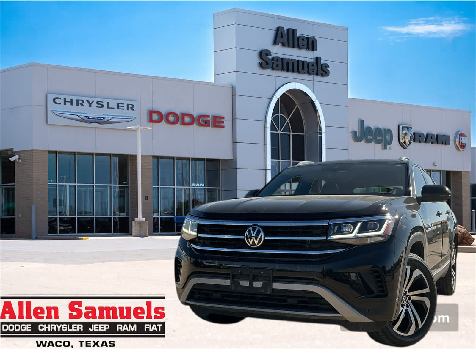 Used Car 2022 Volkswagen Atlas Cross Sport  2.0t Sel For Sale Under $25,000 In Waco, Texas