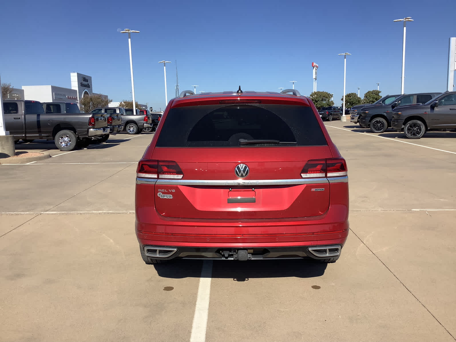 Used Car 2022 Volkswagen Atlas  3.6l V6 Sel Premium R-line For Sale Under $40,000 In Waco, Texas