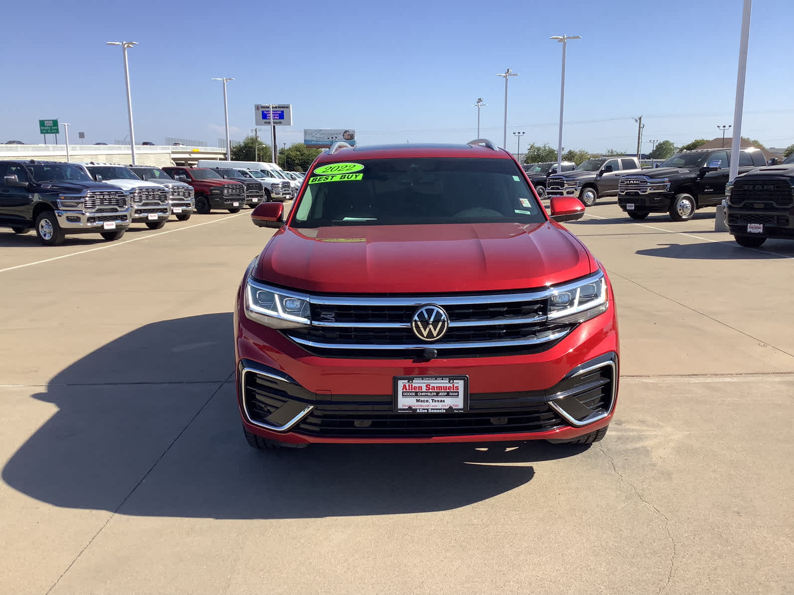 Used Car 2022 Volkswagen Atlas  3.6l V6 Sel Premium R-line For Sale Under $40,000 In Waco, Texas
