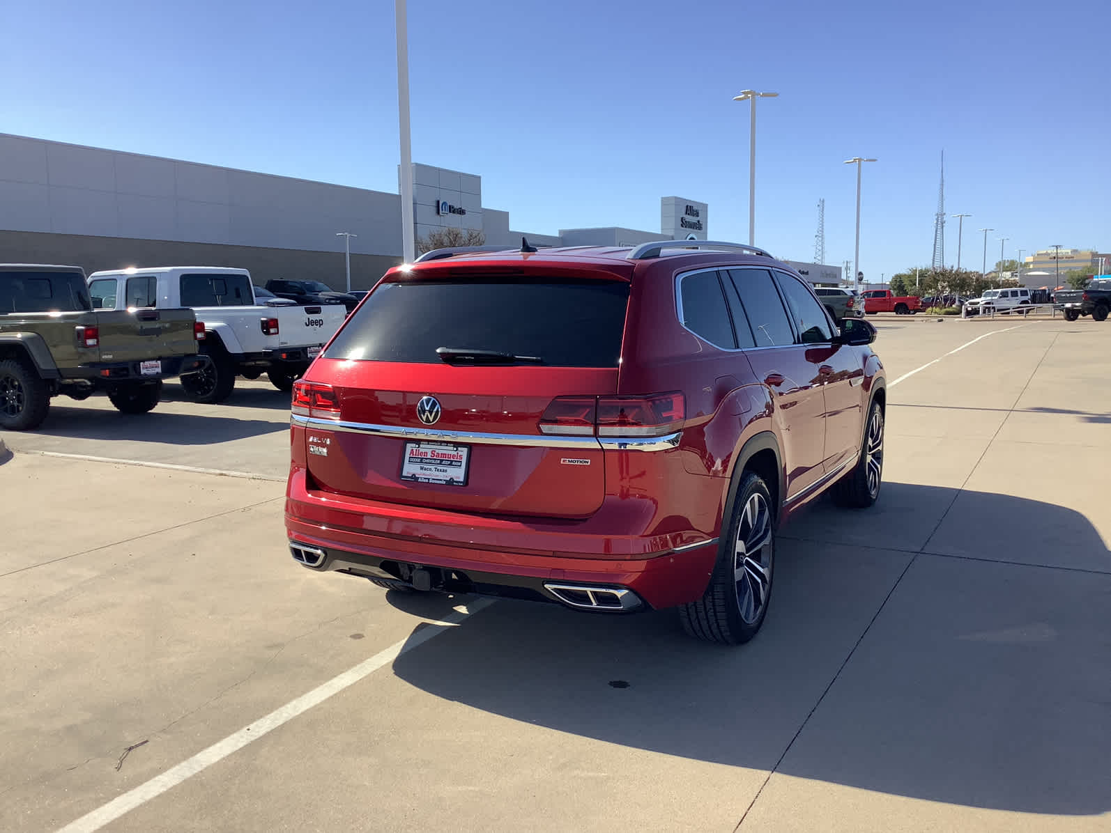Used Car 2022 Volkswagen Atlas  3.6l V6 Sel Premium R-line For Sale Under $40,000 In Waco, Texas