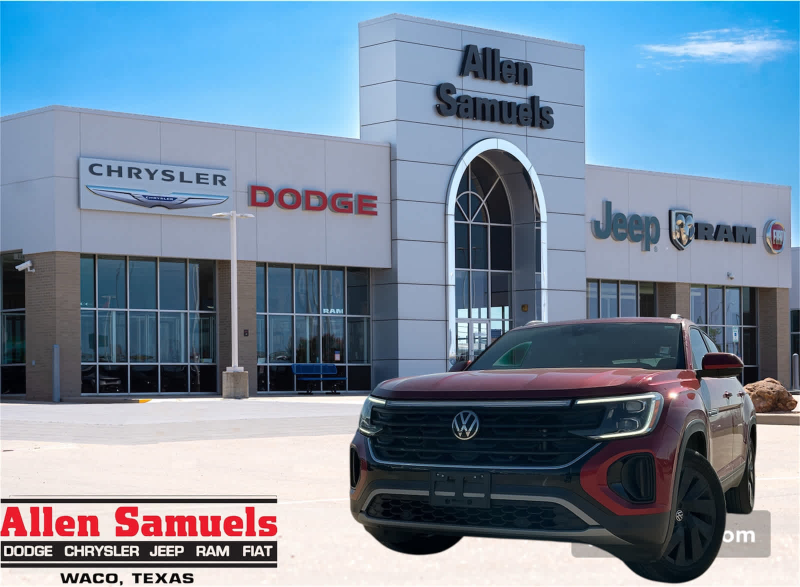 Used Car 2024 Volkswagen Atlas Cross Sport  2.0t Se W/technology For Sale Under $30,000 In Waco, Texas