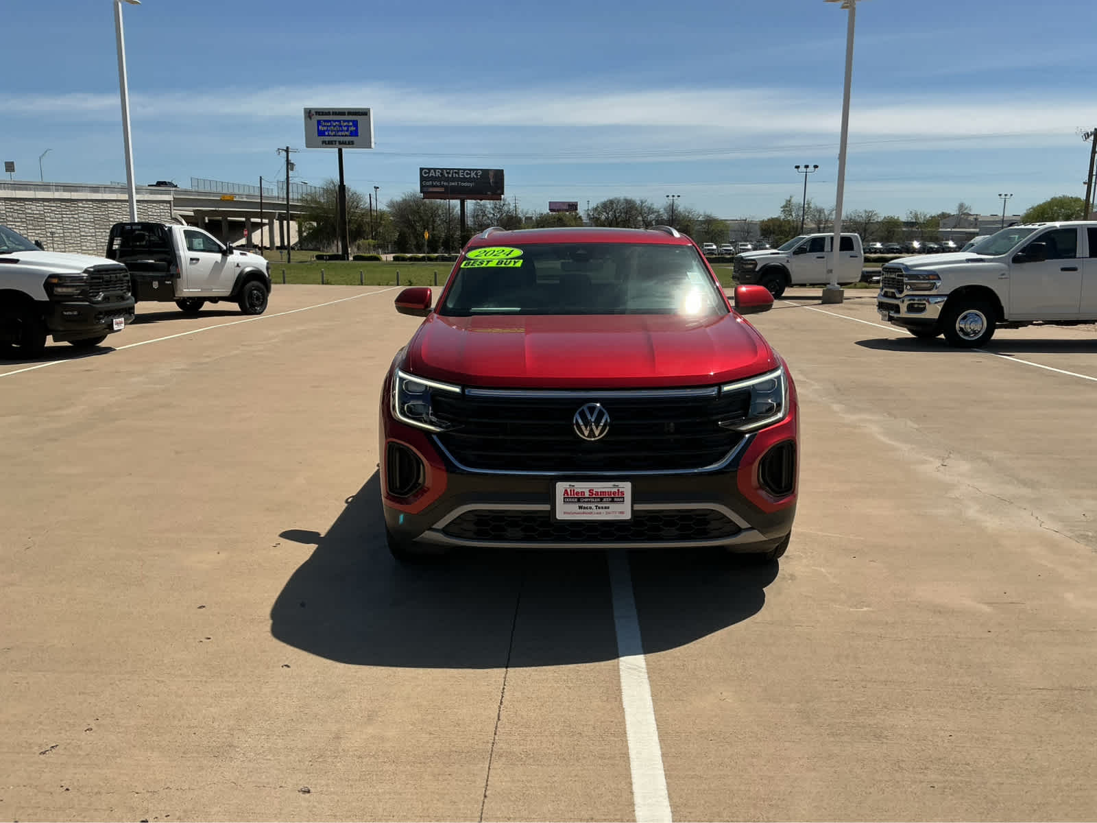 Used Car 2024 Volkswagen Atlas Cross Sport  2.0t Se W/technology For Sale Under $30,000 In Waco, Texas