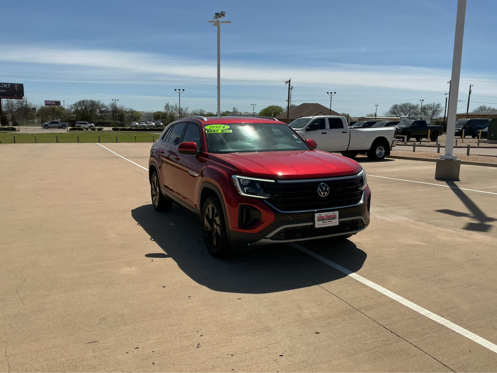 Used Car 2024 Volkswagen Atlas Cross Sport  2.0t Se W/technology For Sale Under $30,000 In Waco, Texas