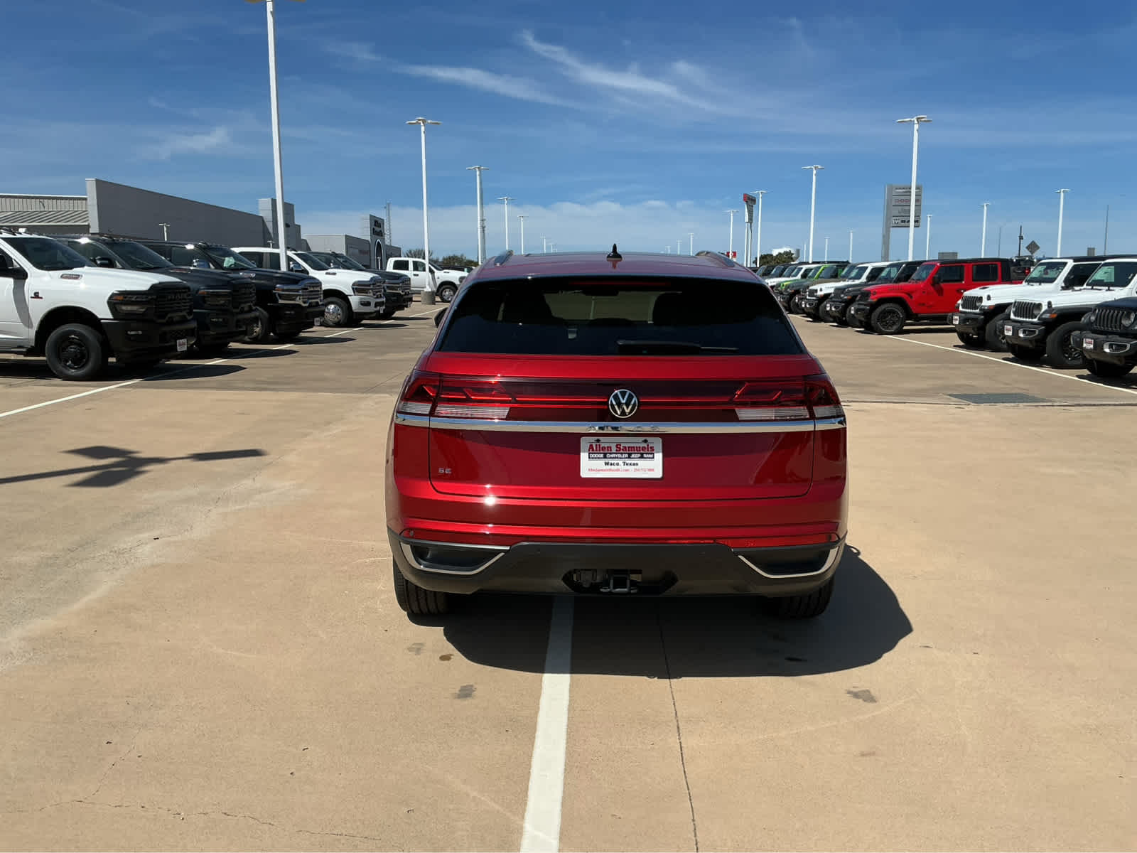 Used Car 2024 Volkswagen Atlas Cross Sport  2.0t Se W/technology For Sale Under $30,000 In Waco, Texas