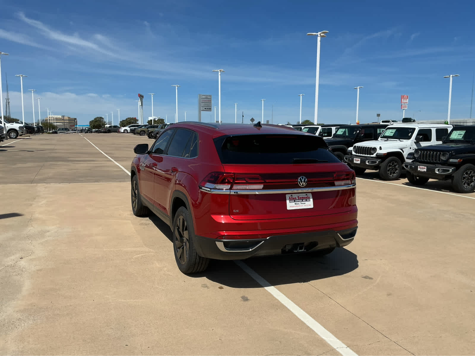 Used Car 2024 Volkswagen Atlas Cross Sport  2.0t Se W/technology For Sale Under $30,000 In Waco, Texas
