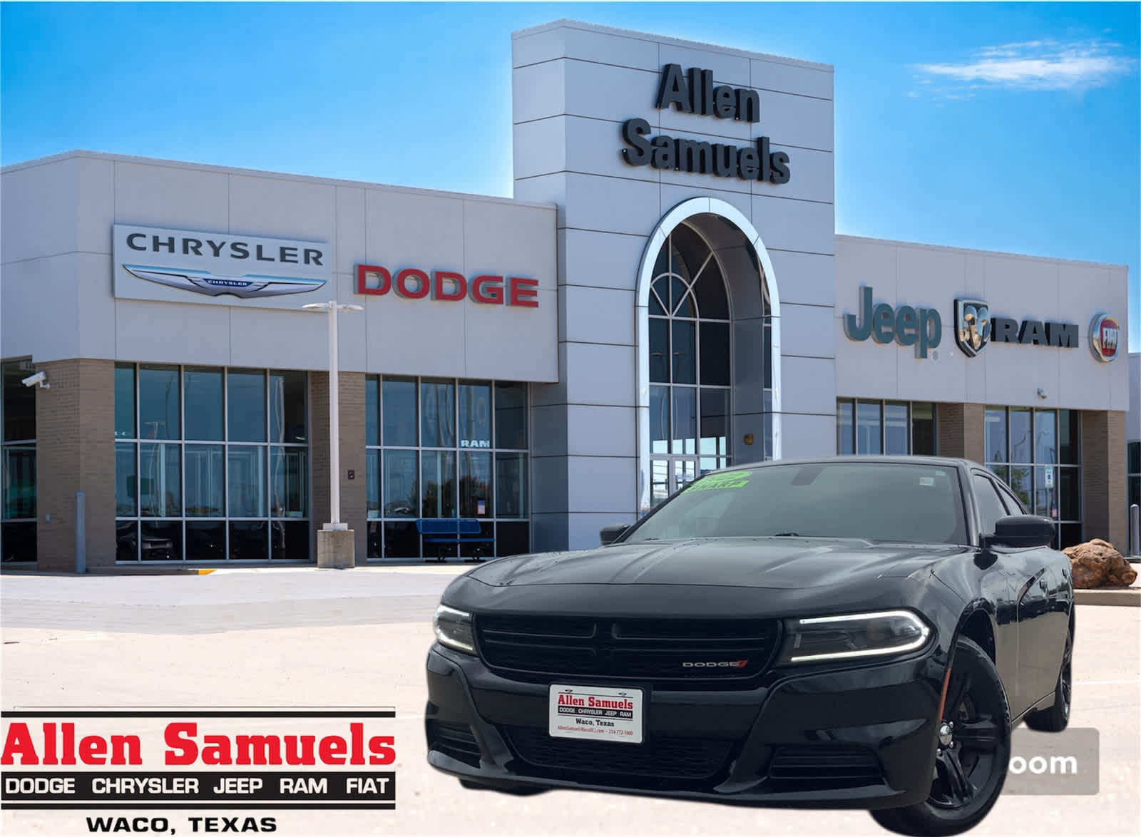 Used Car 2022 Dodge Charger  Sedan 4 Dr. Sxt Rear Wheel Drive For Sale Under $30,000 In Waco, Texas