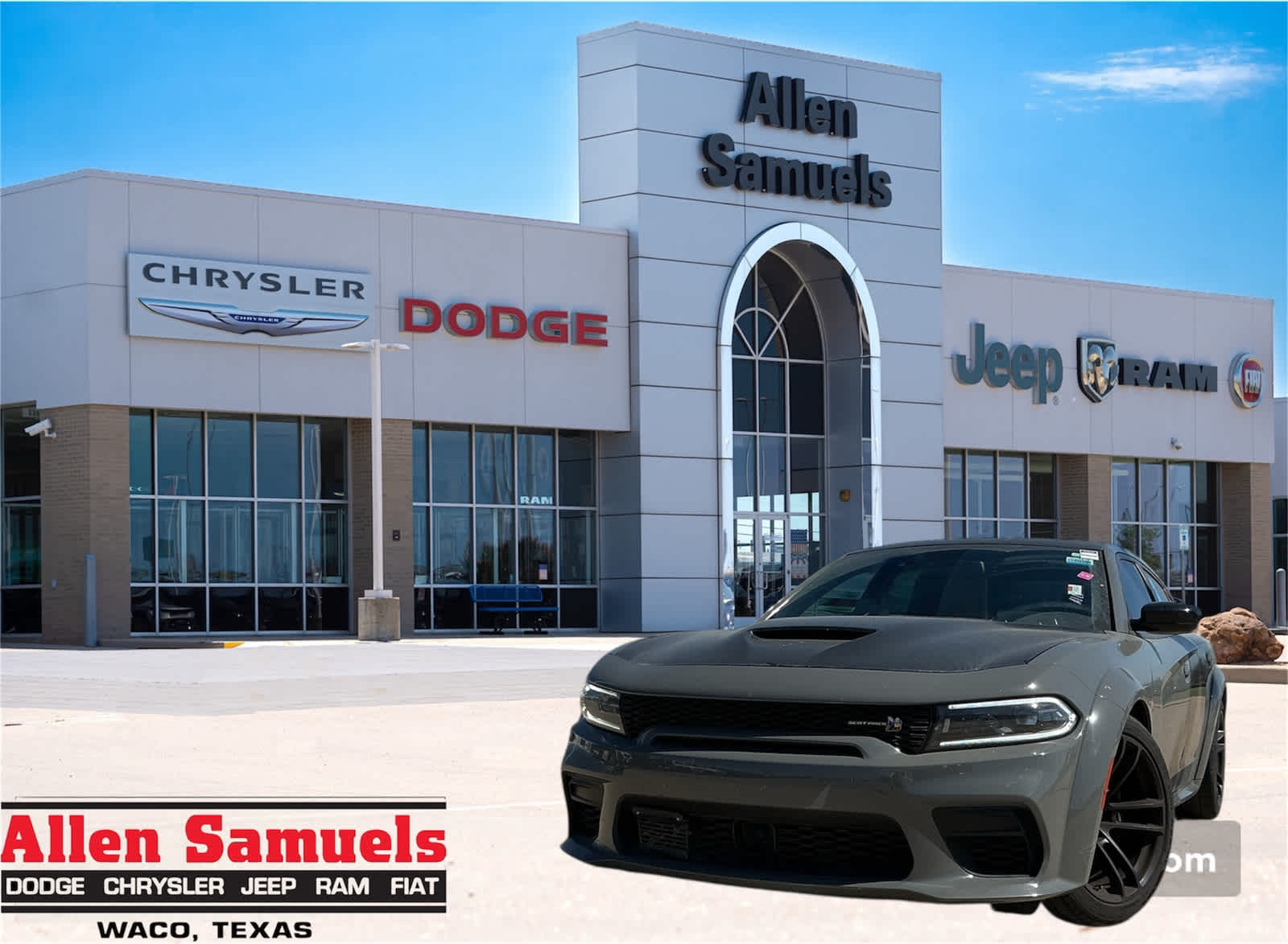 Used Car 2023 Dodge Charger  Scat Pack Widebody For Sale Under $70,000 In Waco, Texas