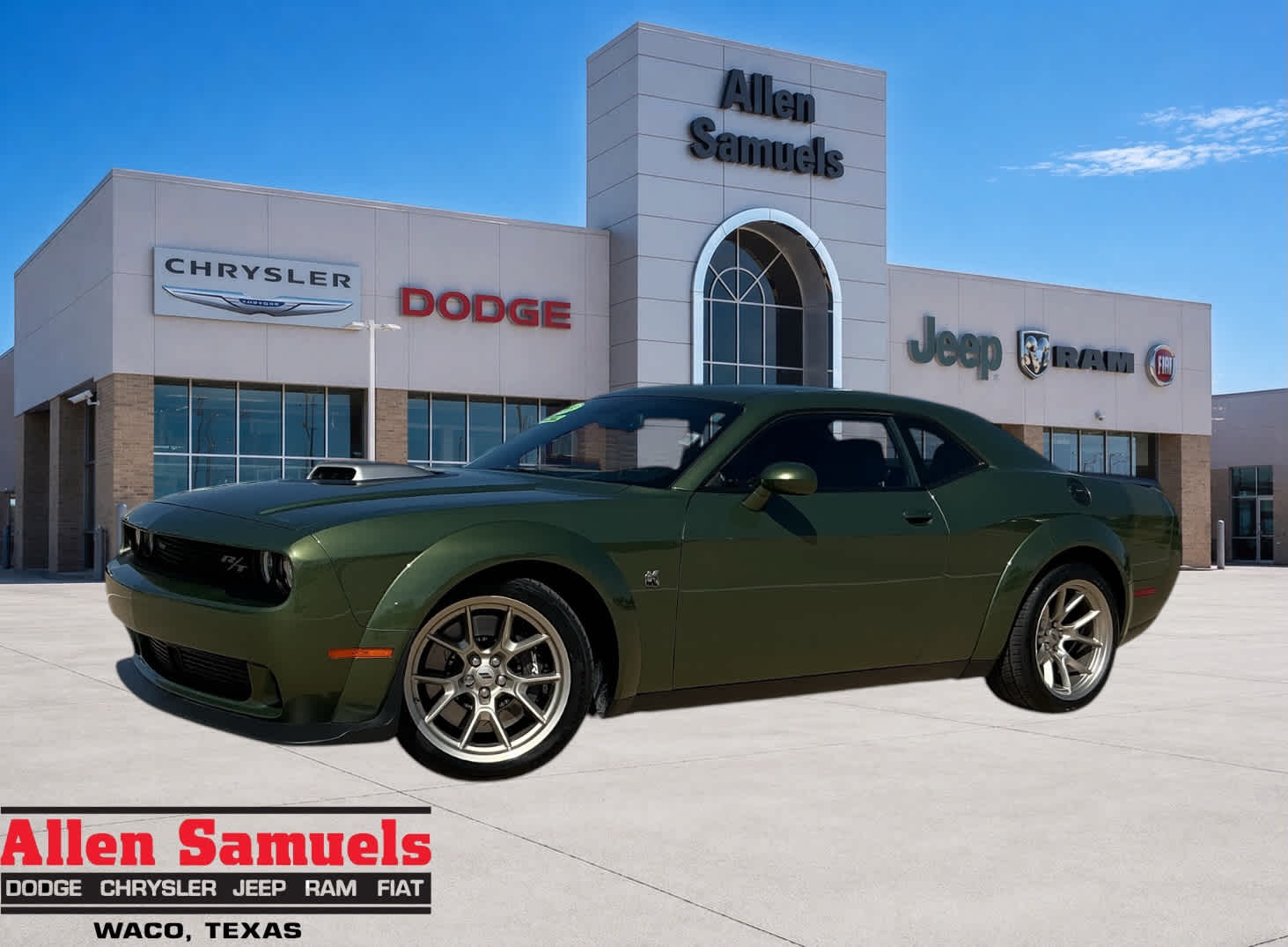 Used Car 2023 Dodge Challenger  R/t Scat Pack Widebody For Sale Under $60,000 In Waco, Texas