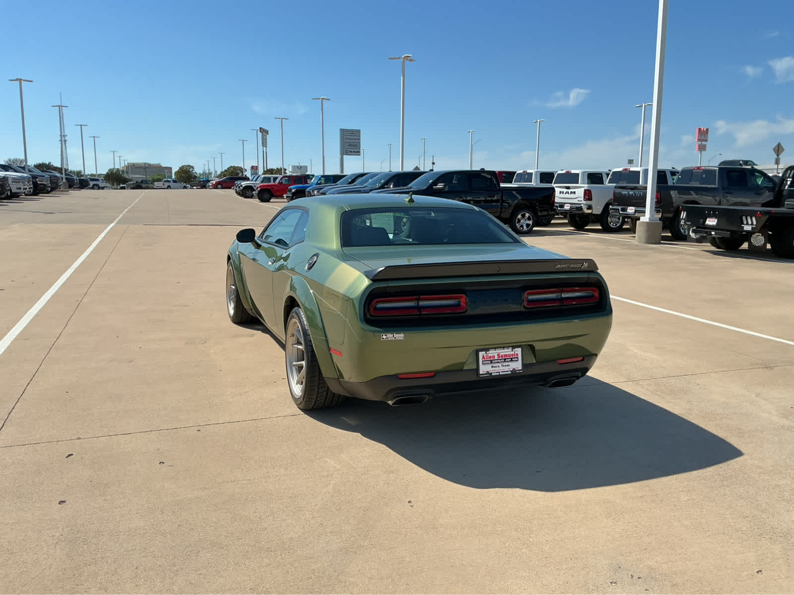 Used Car 2023 Dodge Challenger  R/t Scat Pack Widebody For Sale Under $60,000 In Waco, Texas