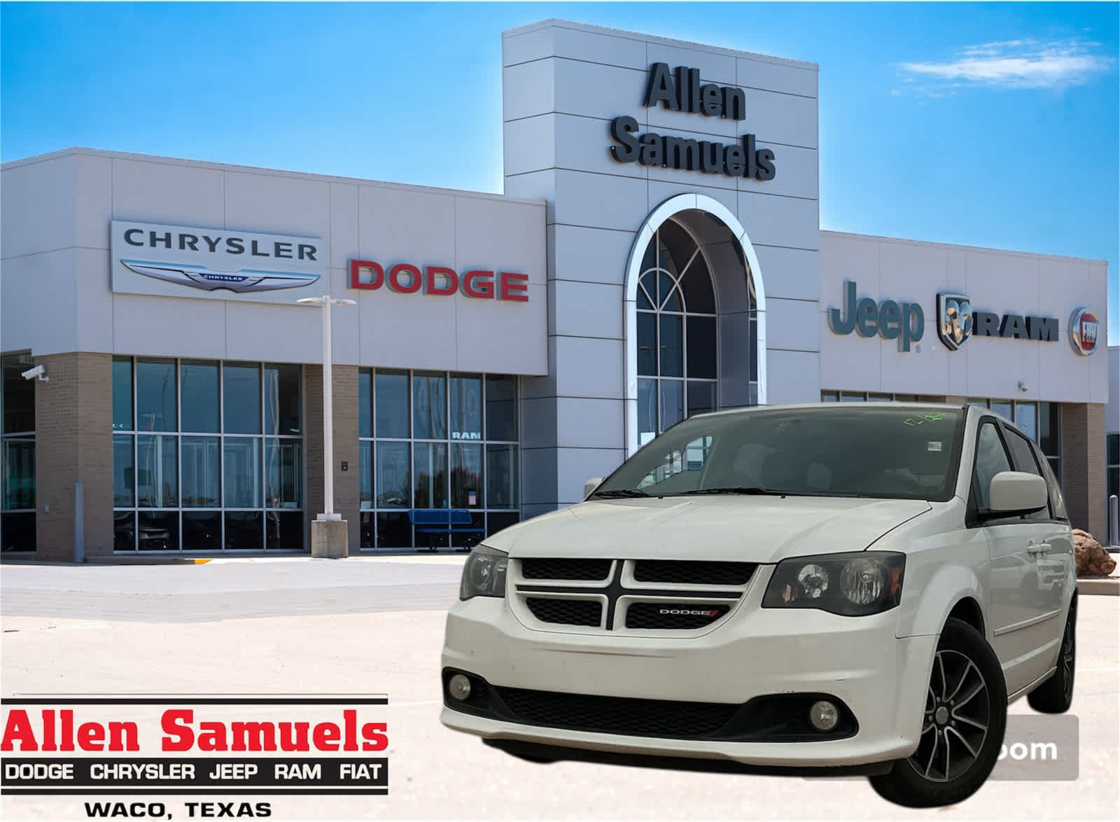 Used Car 2017 Dodge Grand Caravan  For Sale Under $12,000 In Waco, Texas