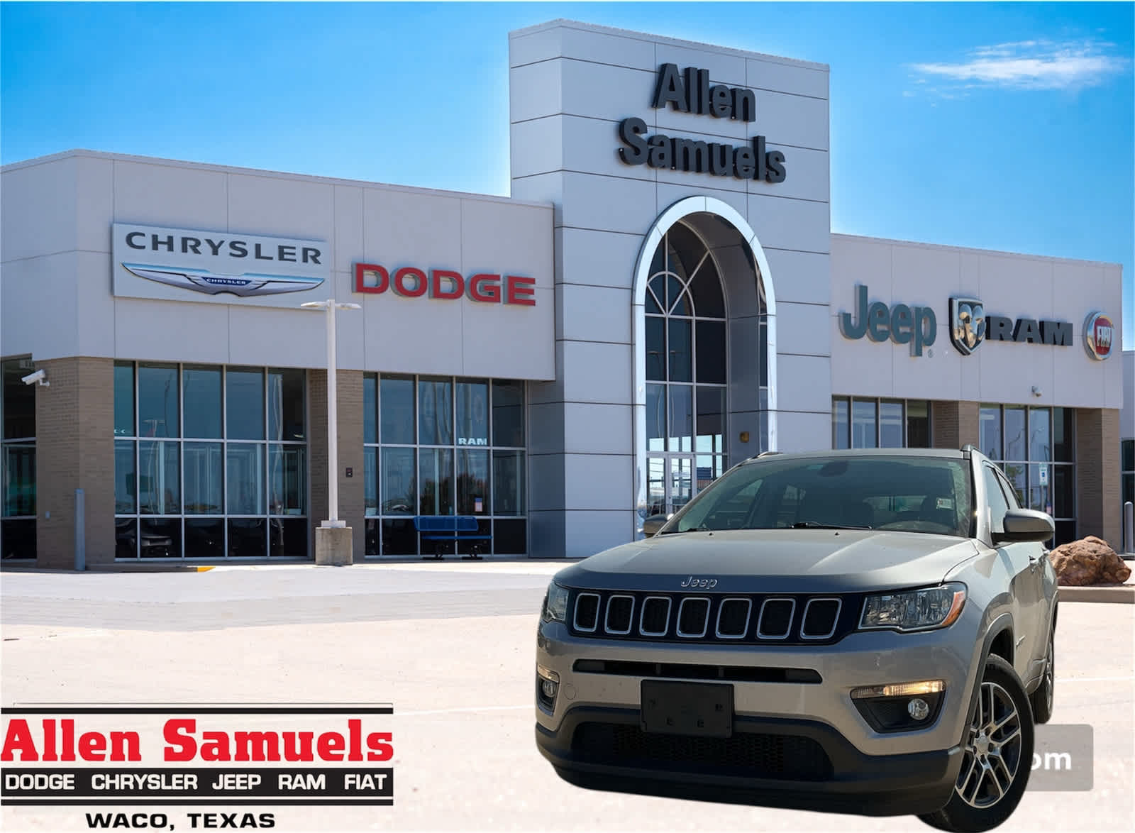 Used Car 2018 Jeep Compass  Latitude W/sun/wheel Pkg For Sale Under $20,000 In Waco, Texas