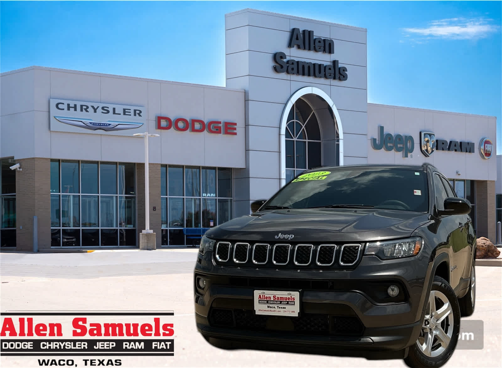 Used Car 2023 Jeep Compass  Latitude For Sale Under $30,000 In Waco, Texas