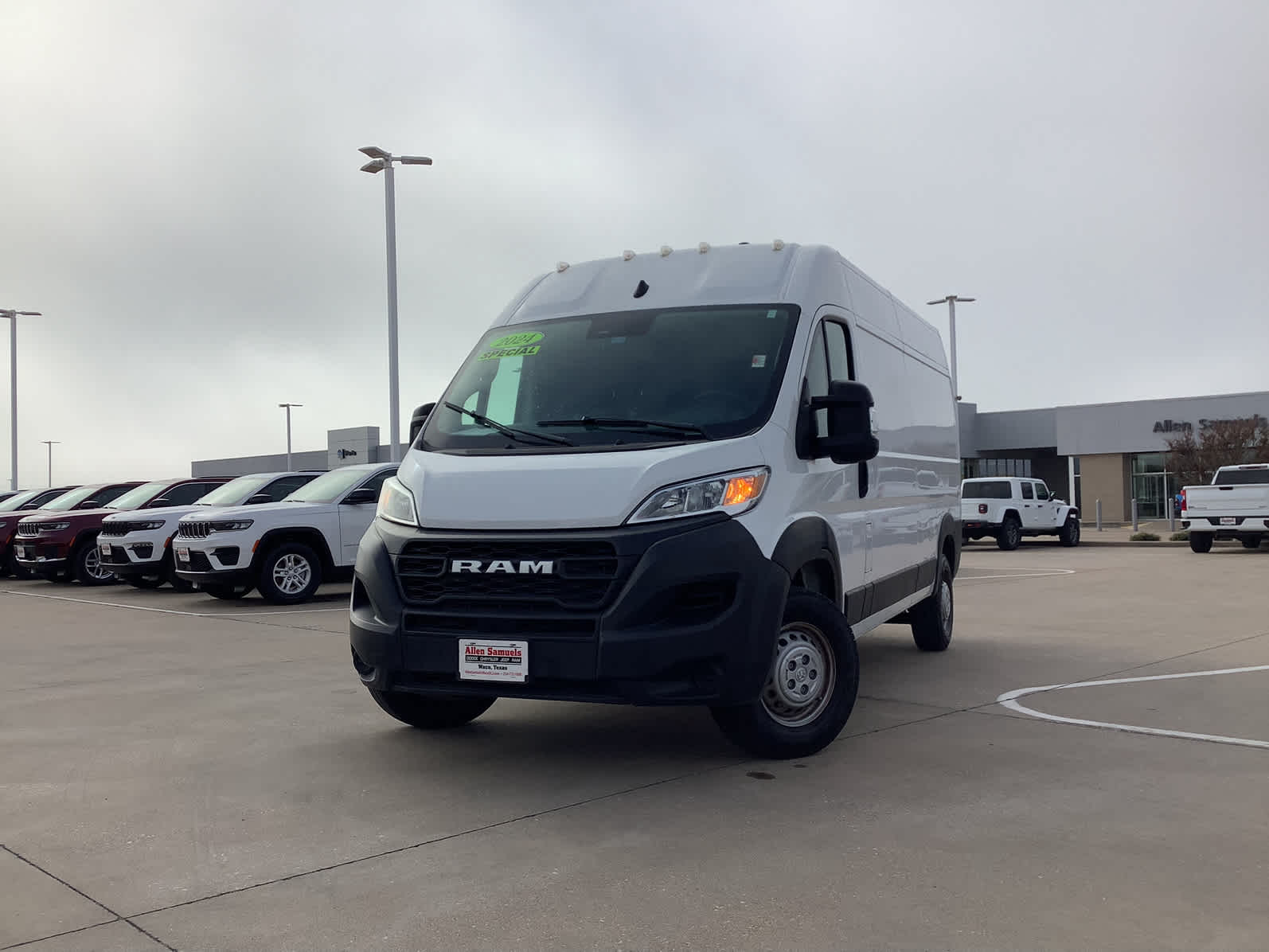 Used Car 2024 Ram Promaster  Tradesman For Sale Under $50,000 In Waco, Texas