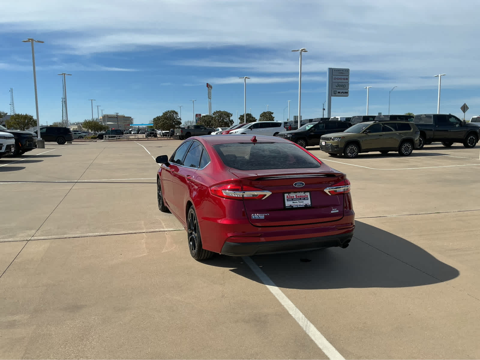 Used Car 2019 Ford Fusion  Se For Sale Under $15,000 In Waco, Texas