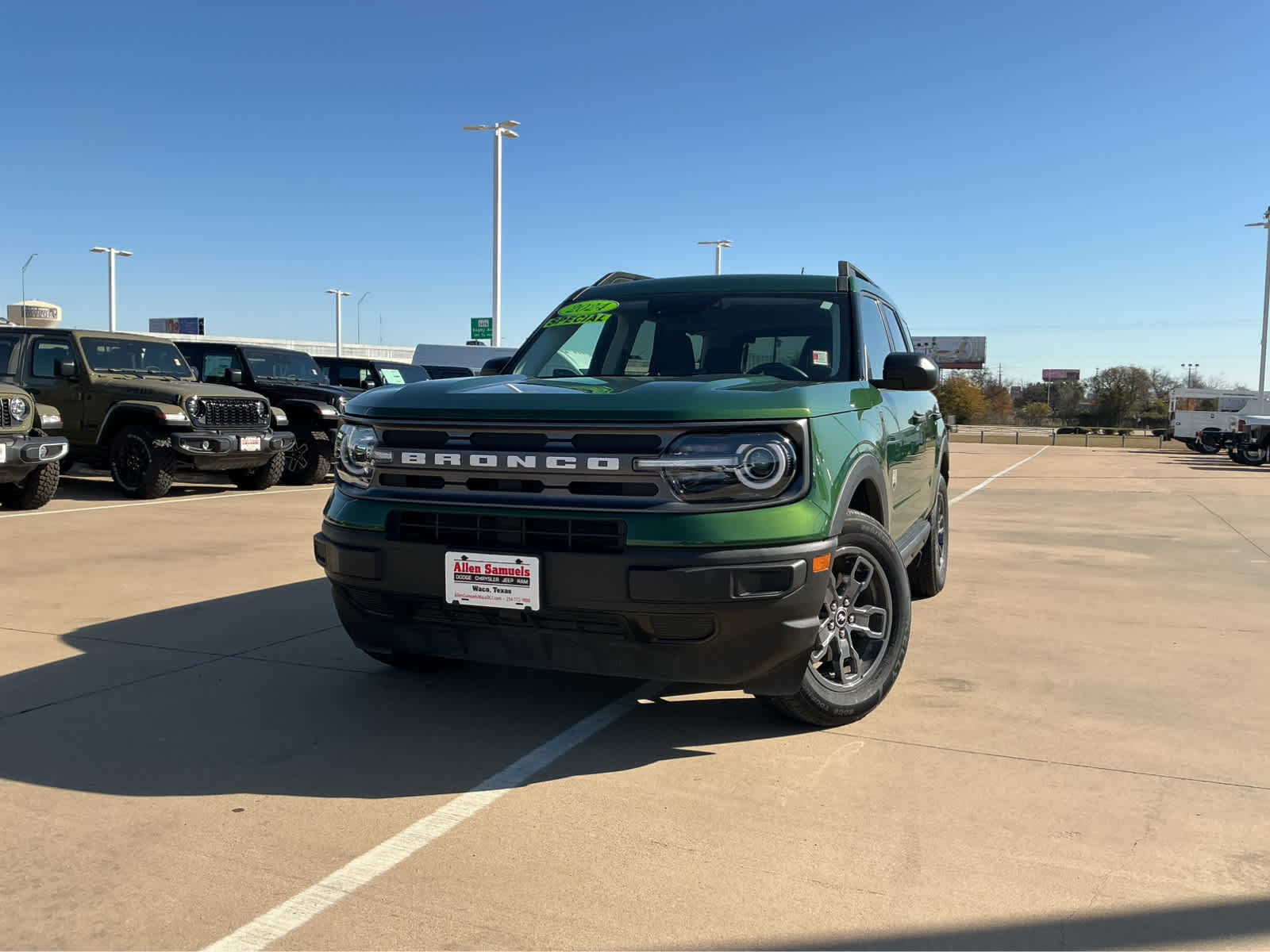 Used Car 2024 Ford Bronco Sport  Big Bend For Sale Under $30,000 In Waco, Texas