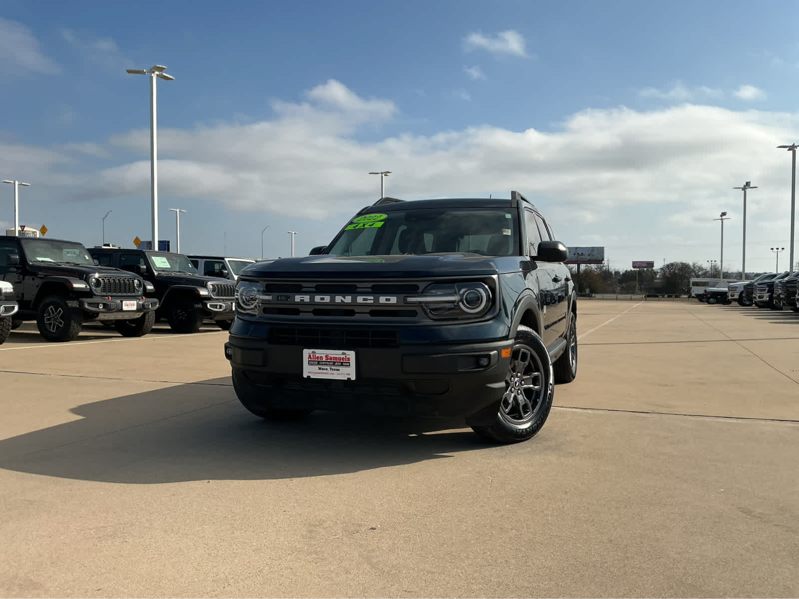 Used Car 2022 Ford Bronco Sport  Big Bend For Sale Under $30,000 In Waco, Texas