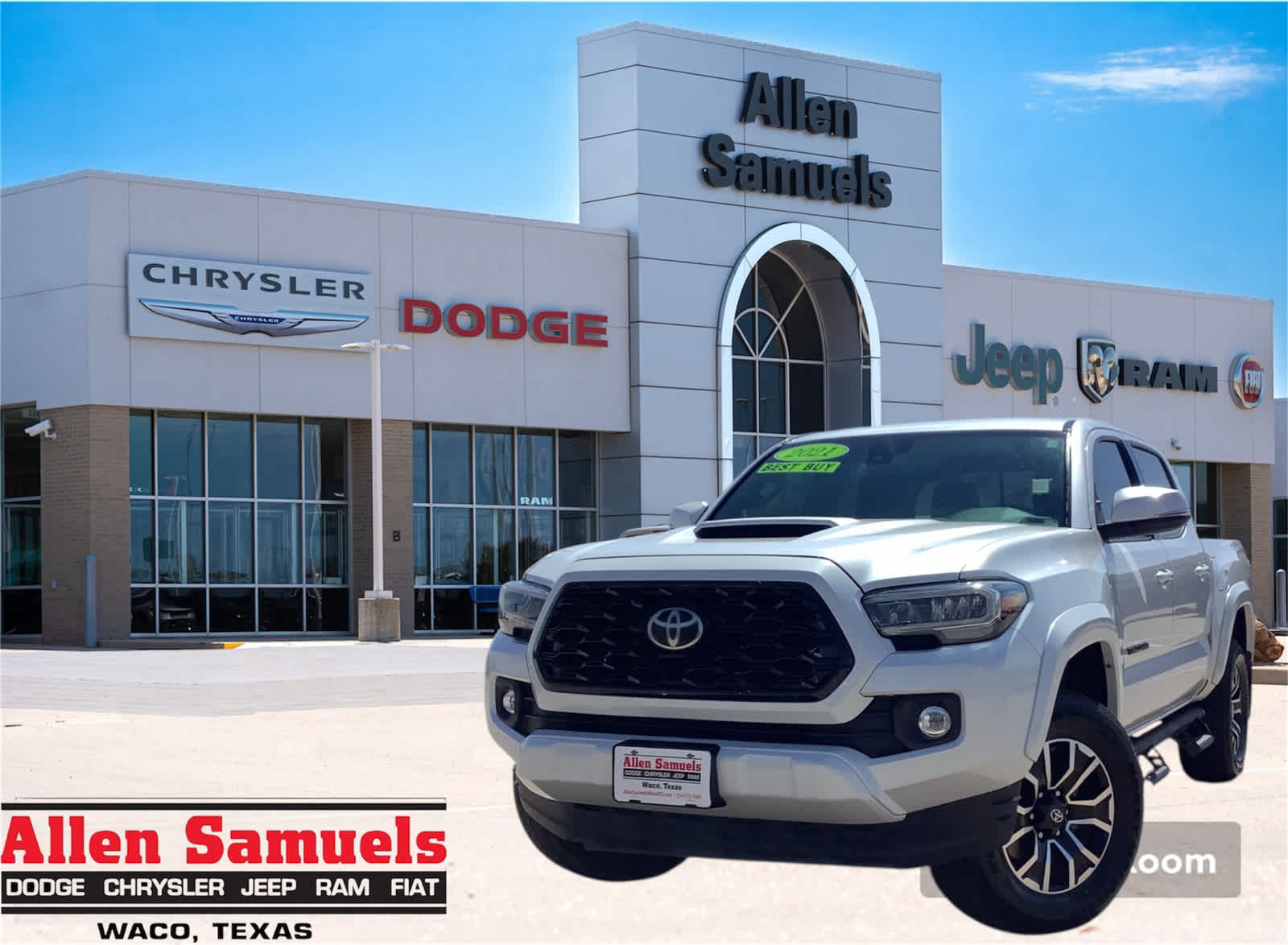 Used Car 2021 Toyota Tacoma  Trd Sport For Sale Under $35,000 In Waco, Texas