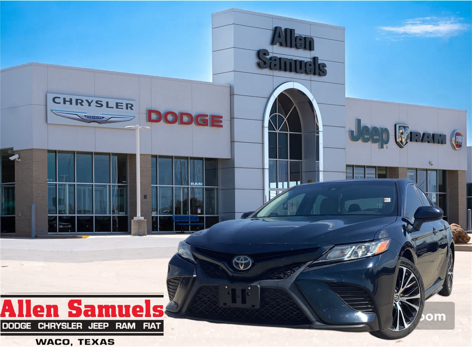 Used Car 2018 Toyota Camry  Se For Sale Under $20,000 In Waco, Texas