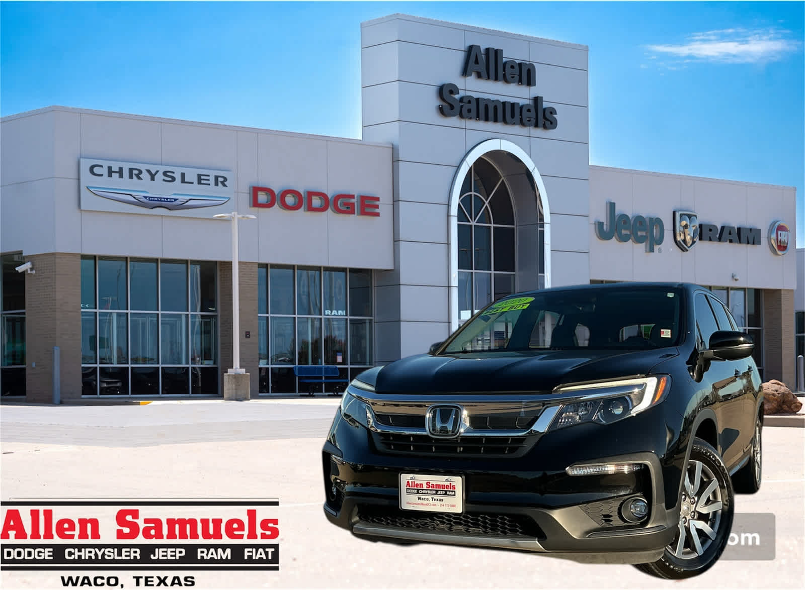 used 2020 Honda Pilot car, priced at $23,290