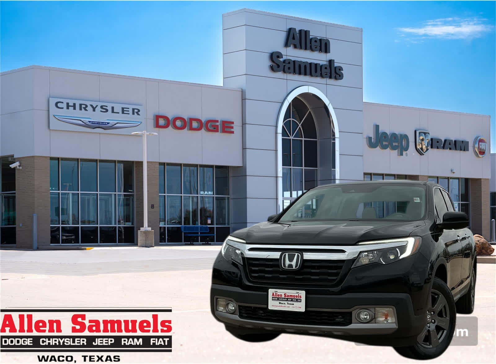 Used Car 2020 Honda Ridgeline  Rtl-e For Sale Under $35,000 In Waco, Texas