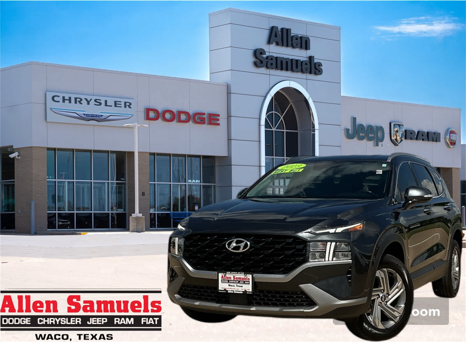 Used Car 2023 Hyundai Santa Fe  Sel For Sale Under $25,000 In Waco, Texas