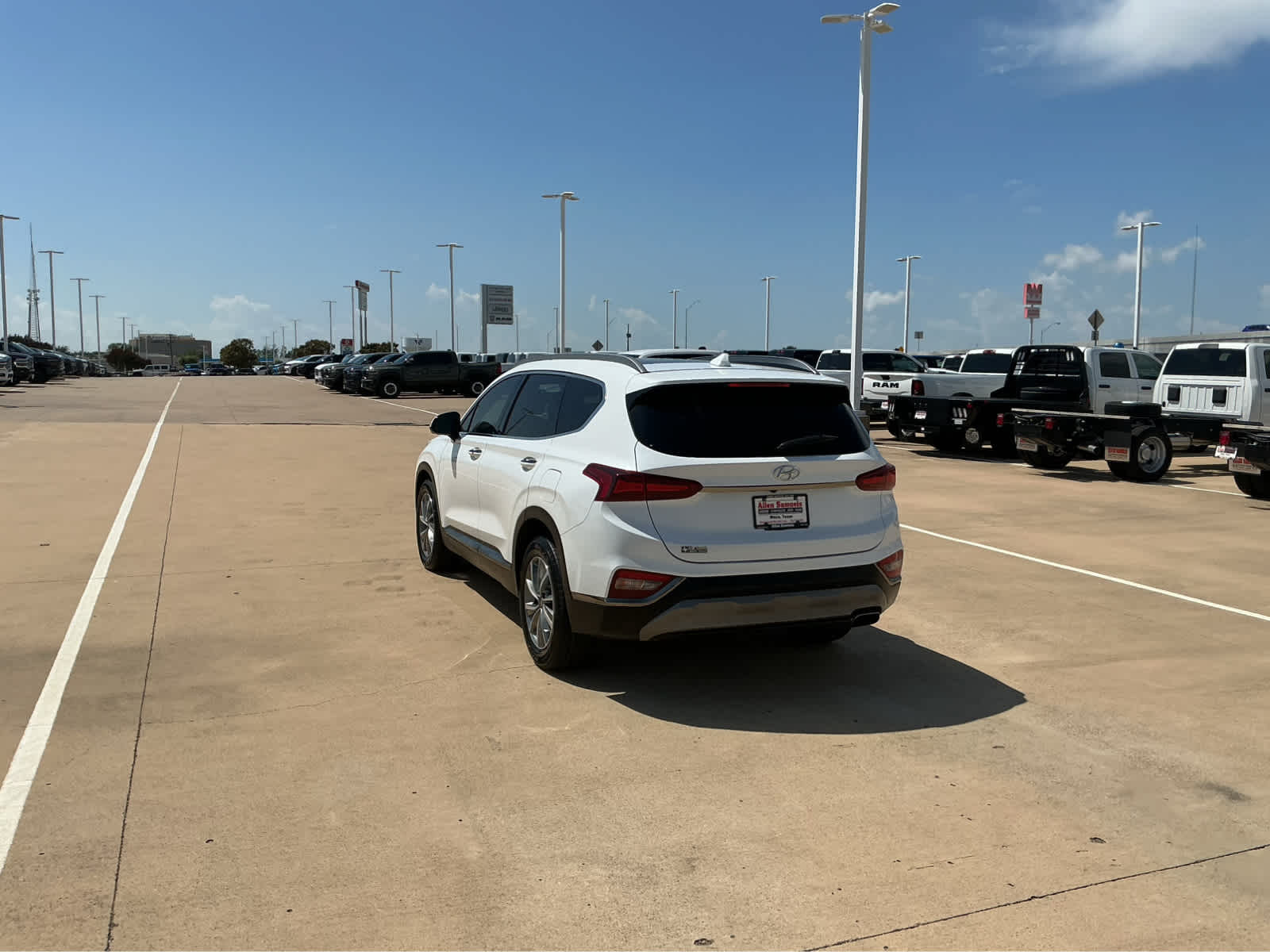 Used Car 2020 Hyundai Santa Fe  Limited For Sale Under $15,000 In Waco, Texas