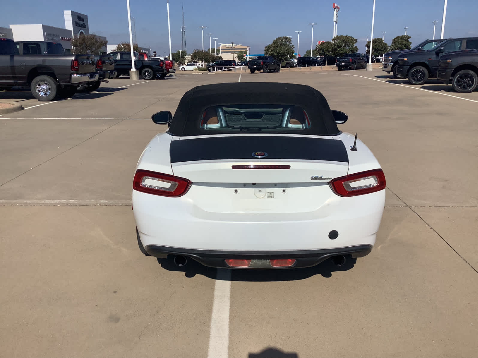 Used Car 2017 Fiat 124 Spider  Lusso For Sale Under $20,000 In Waco, Texas