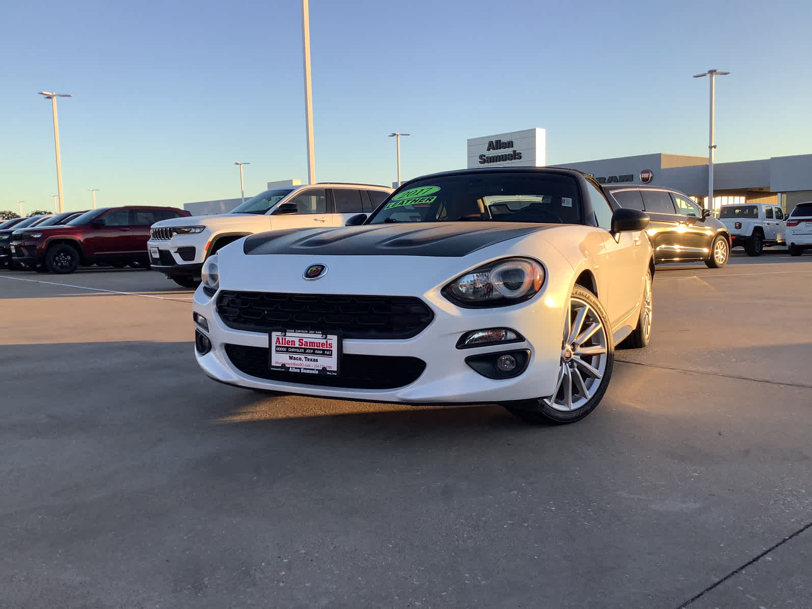 Used Car 2017 Fiat 124 Spider  Lusso For Sale Under $15,000 In Waco, Texas