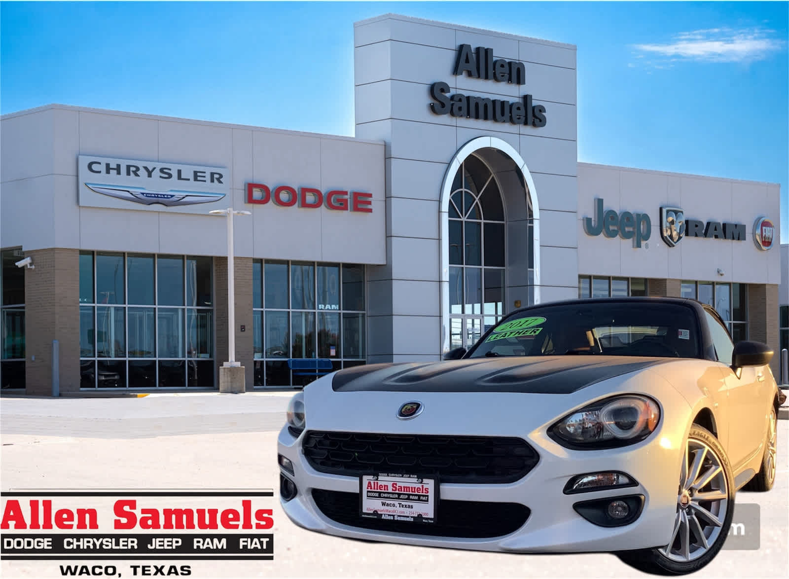 Used Car 2017 Fiat 124 Spider  Lusso For Sale Under $15,000 In Waco, Texas