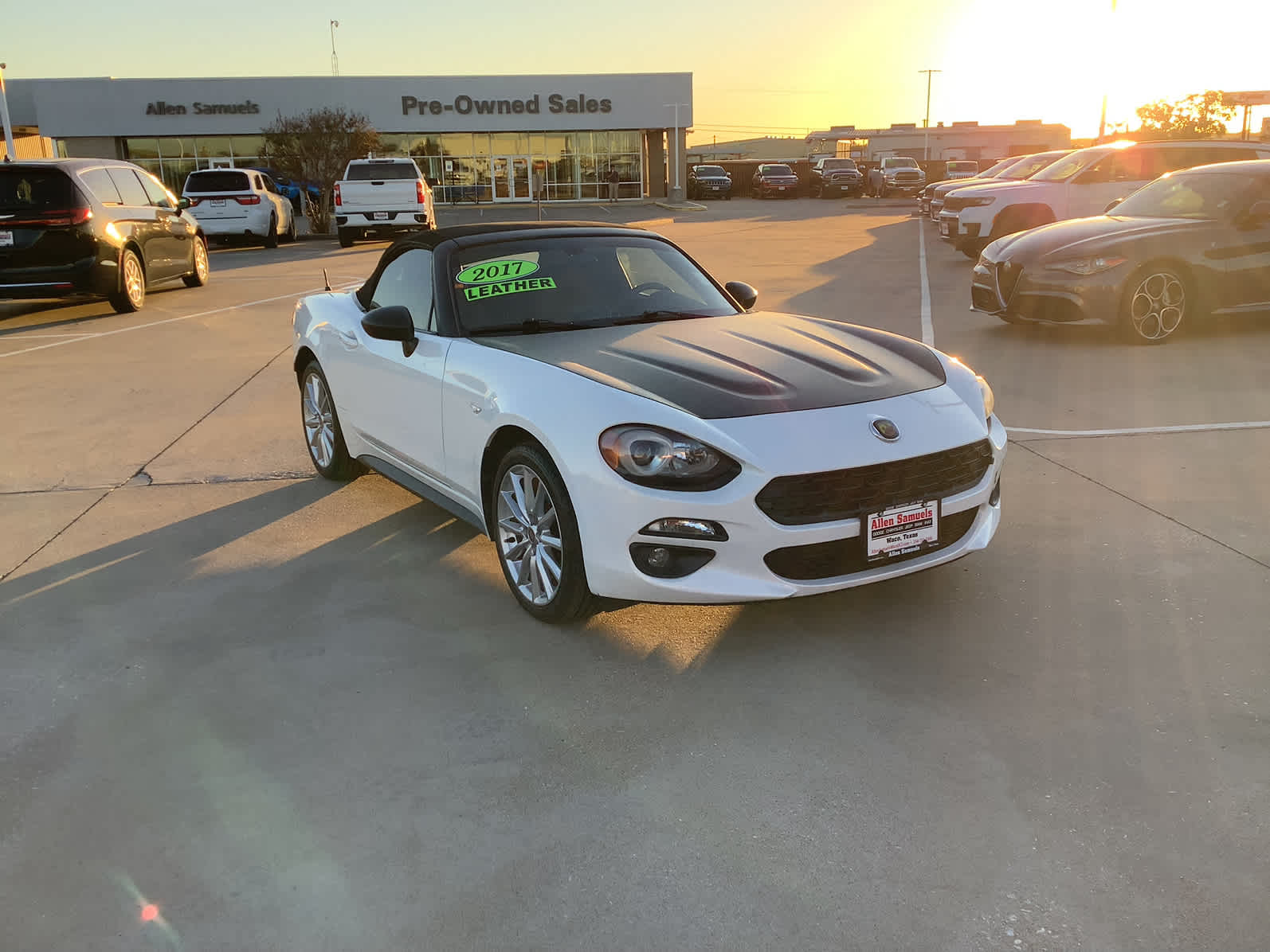 Used Car 2017 Fiat 124 Spider  Lusso For Sale Under $15,000 In Waco, Texas
