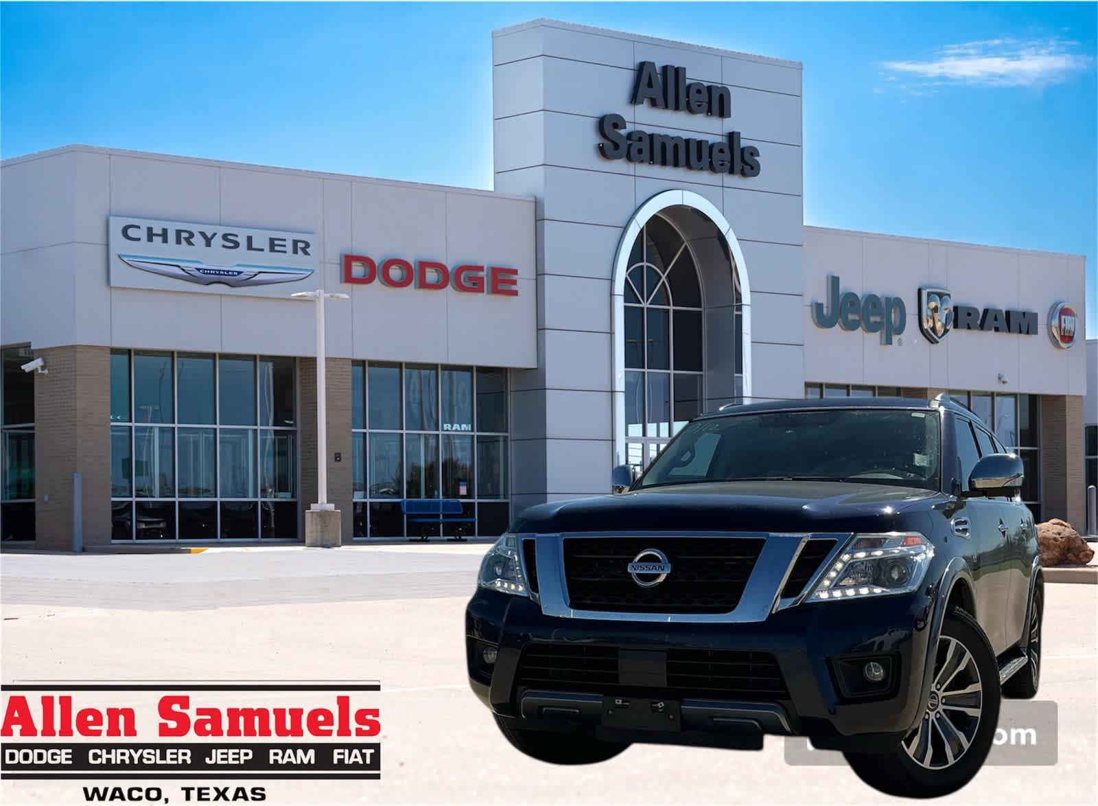 used 2019 Nissan Armada car, priced at $19,000