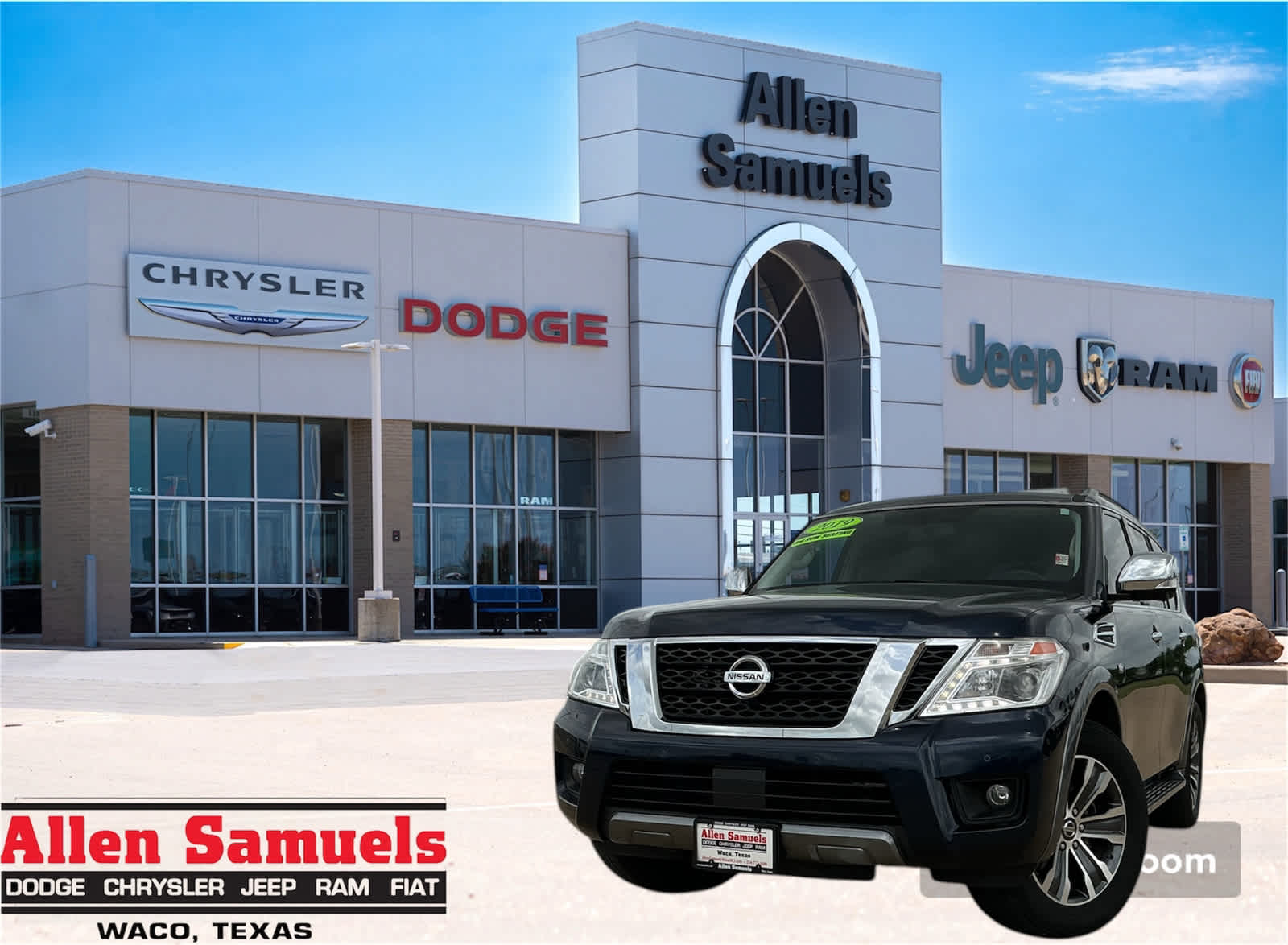 Used Car 2019 Nissan Armada  Sl For Sale Under $20,000 In Waco, Texas