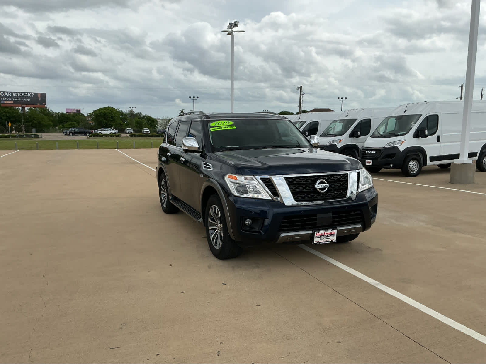 Used Car 2019 Nissan Armada  Sl For Sale Under $20,000 In Waco, Texas